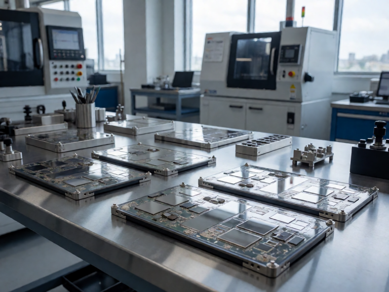 Precision Machined Components for Semiconductor Production Equipment
