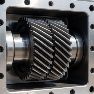 Helical Bevel Gear Pair — detail 2